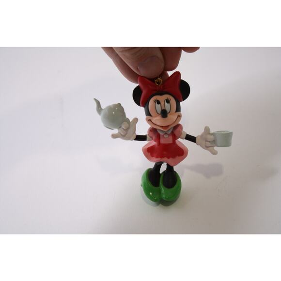 Minnie Mouse, Disney, 1990s, Tea Party Ornament, Christmas, Vintage, Holiday, , - Picture 1 of 3